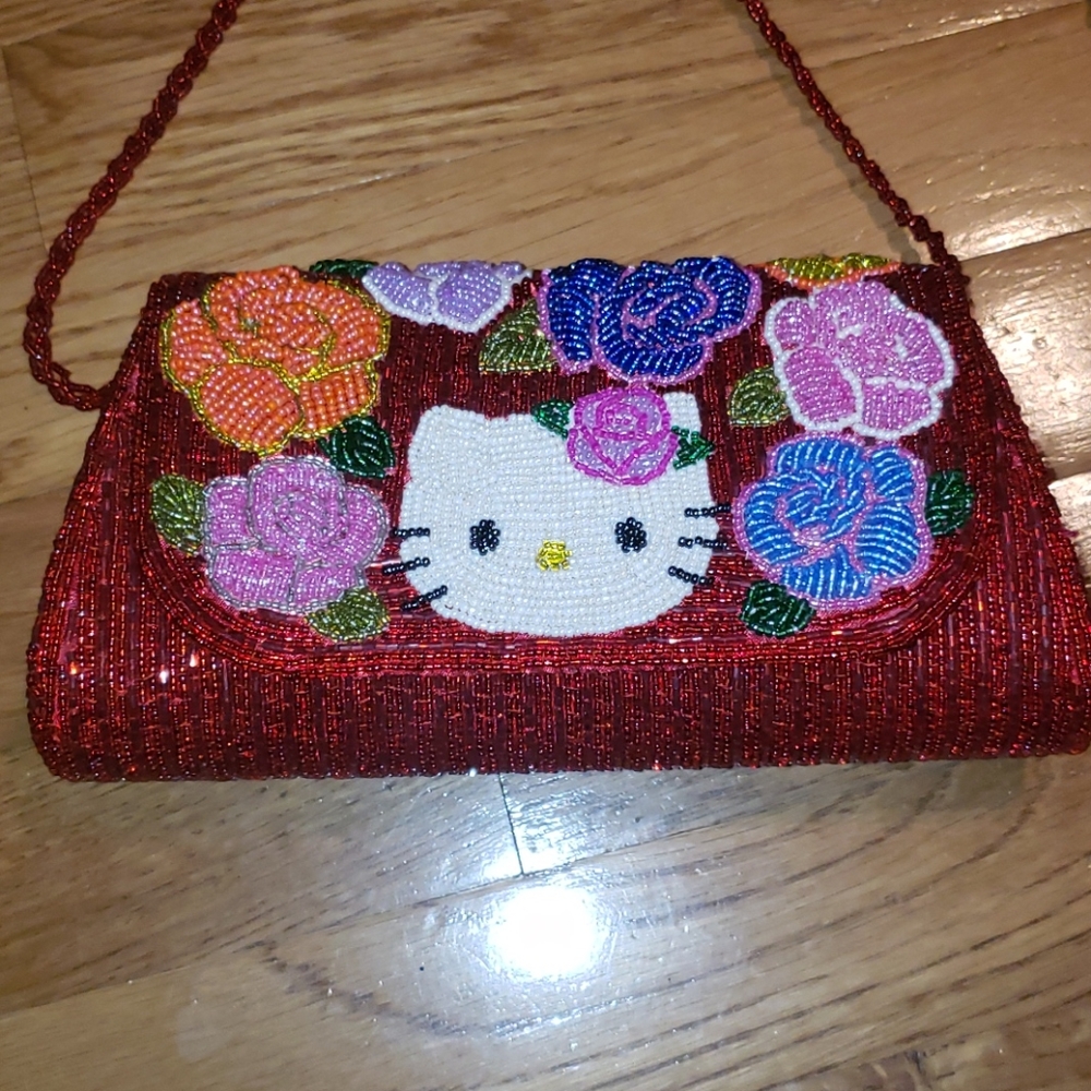 Hello Kitty by Sanrio, beautifully embellished Vintage/RARE.
